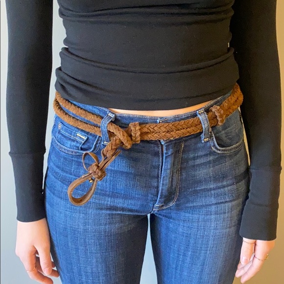 Leather belt- unique. Ralph Lauren main image 5